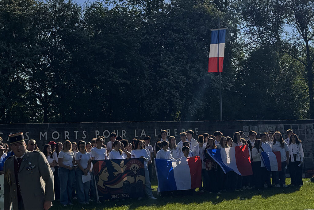Commémoration des jeunes au monument français de Mauthausen en 2025